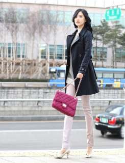 Fashion Korea Style Women Casual Coat Autumn Winter Outerwear Lady 