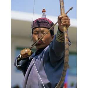  Archer at the Naadam Festival, Ulaan Baatar (Ulan Bator 