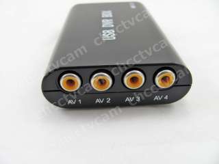 4CH USB CCTV Video Card Security Camera DVR Box H.264  