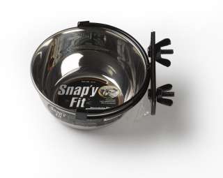 SNAPY FIT DOG PET CRATE WATER FEED BOWL SIZE 10oz NEW  
