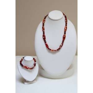  White Fire Agate Beads with Banded Agate Beads Everything 