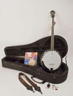 STRING BANJO EVERYTHING YOU NEED PACKAGE COMPLETELY SHOP ADJUSTED w 