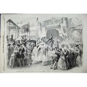    1859 Henry Fifth Princess Theatre Battle Agincourt