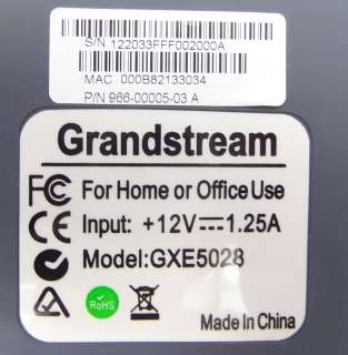 GRANDSTREAM GXE 5028 GXE5028 8 PORT PHONE IP PBX FXO  