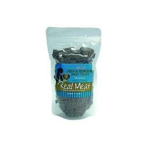 Real Meat Treats 12 oz Fish & Venison for Dogs Kitchen 
