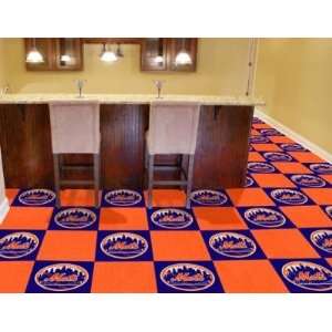   Mets 20 Pk Area/Sports/Game Room Carpet/Rug Tiles