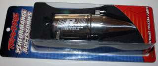 Traxxas Tuned Pipe Resonator Silver Roar Legal ~TRA5485  