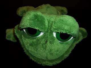 Russ Berrie Plush Dermot Stuffed Green Frog  