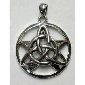  Sterling Silver Druids Triquetra Pentacle Everything 