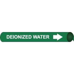  PIPE MARKERS DEIONIZED WATER W/G