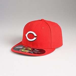 Cincinnati Reds Home New Era 5950 Authentic Hat Fitted MLB Authentic 