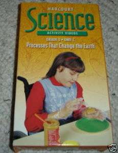 Harcourt Science VHS 5th Grade Unit C Earth Change  