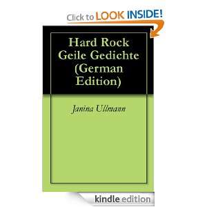 Hard Rock Geile Gedichte (German Edition) Janina Ullmann  
