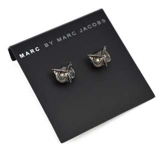 Original Marc by Marc Jacobs Fantastical Tale Owl Stud Earrings 