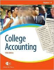 College Accounting, Chapters 1 9, (0324382480), James A. Heintz 