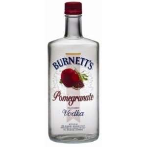  Burnetts Vodka Pomegranate 70@ 750ML Grocery & Gourmet 