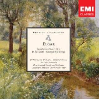   Edward Elgar, Constantin Silvestri, John Barbirolli, Norman del Mar