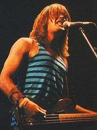 Cliff Williams in 1981 during the For Those About to Rock tour