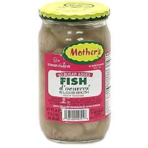 Mothers, Fish Doeuvres Of Nsa, 24 Ounce (6 Pack)  Grocery 