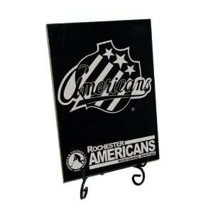 Rochester Americans Logo Solid Marble Plaque