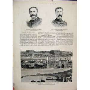    1882 War Egypt Fort Chambray Major Colville Wardell