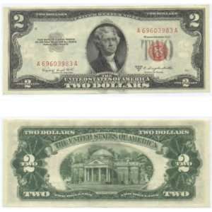  1953 B 2 Dollars Legal Tender Note 