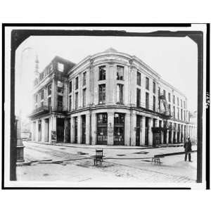  Opera,Bourbon Street, Toulouse Street,New Orleans 1917 
