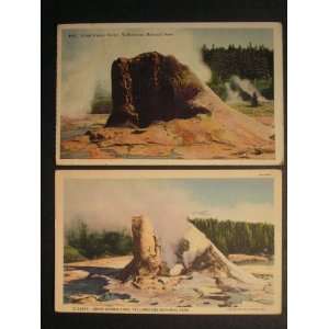   10 30s Giant Geyser Cone, Yellowstone Park not applicable Books