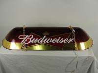 Budweiser Pool table hanging light  