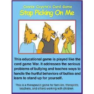  Connie Coyotes Card Game, Stop Picking On Me Toys 
