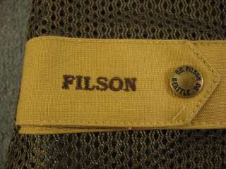 Filson Womens M Mesh Shooting Vest Clay NWT 20041 $190  