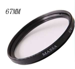 Brand New 67mm MASSA UV Filter 67mm Filter for Canon Nikon Sony sale 