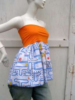PAC MAN TuTu Skirt shirt S 1XL PACMAN video Game GEEK  