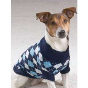   Classic Argyle Turtleneck Dog Sweaters 