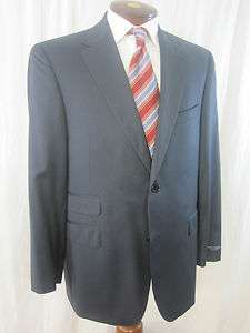   Loro Piana Worsted Wool Classic Navy 2 Button Suit 42R NEW $695  