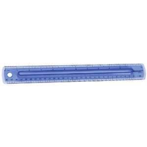  Westcott Finger Grip Plastic Ruler Measuring Inches and 