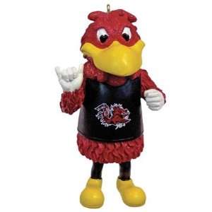  South Carolina Gamecocks USC NCAA Resin Mascot Ornament 