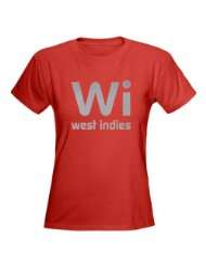 Wi West Indies Womens T Shirt COLORS Jamaica Womens Dark T Shirt by 
