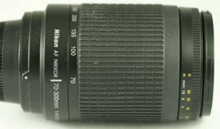 Nikon 70 300mm LENS KIT 70 300 G D200 D80 D70S D50 NEW 0018208019281 