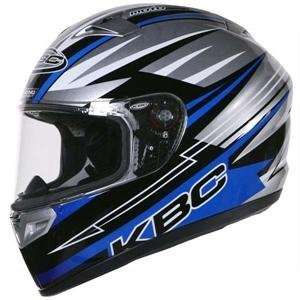  KBC VR 2 Racer Helmet   Large/Blue/Black Automotive
