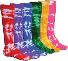 Red Lion Tie Dye Knee Hi Socks 7251 Size 6  8 1/2  