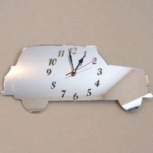  Taxi Clock Mirror 35cm x 25cm