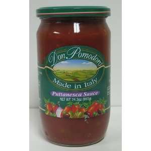 Don Pomodoro, Puttanesca Sauce, 25.4 Ounce Jar  Grocery 