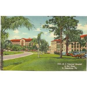  1950s Vintage Postcard U.S. Veterans Hospital at Bay 