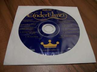 Sesame Street Cinder Elmo   2000 music CD   #776# 074646383421  