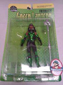 Green Lantern Fatality Action Figure by DC Direct Rare Damaged Blister 