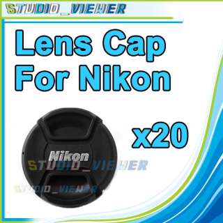20 pcs 77mm Snap On Lens Cap for DSLR Camera Nikon Lens  