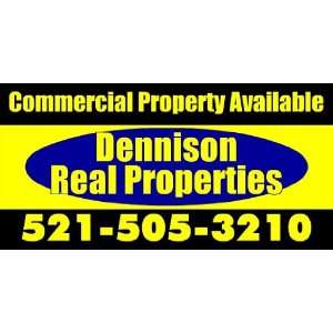  3x6 Vinyl Banner   Commercial Property Available 