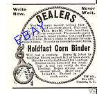 RARE 1897 FOOS SCIENTIFIC CORN HARVESTER CUTTER SLED AD items in ADS 