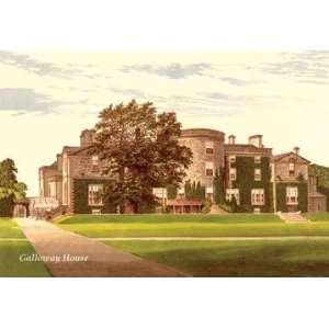 Galloway House 12x18 Giclee on canvas 